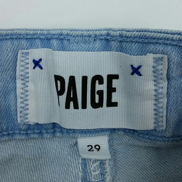 PAIGE l Two Tone Skinny Jeans F2 - Picture 3 of 6